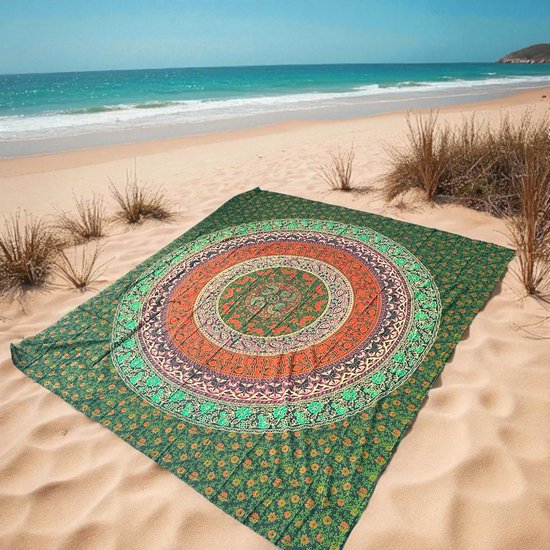 Serviette De Plage Ou De Bain – Multi – 145x70 Cm – Sans Marque