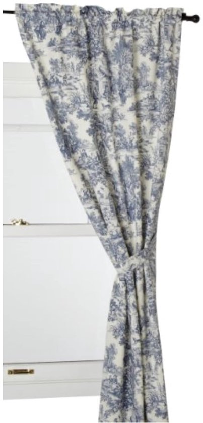 Fusion Lennox gordijnen met ogen - 168 x 229 cm - grijs - 100% katoen kopen? | | Gordijnen
