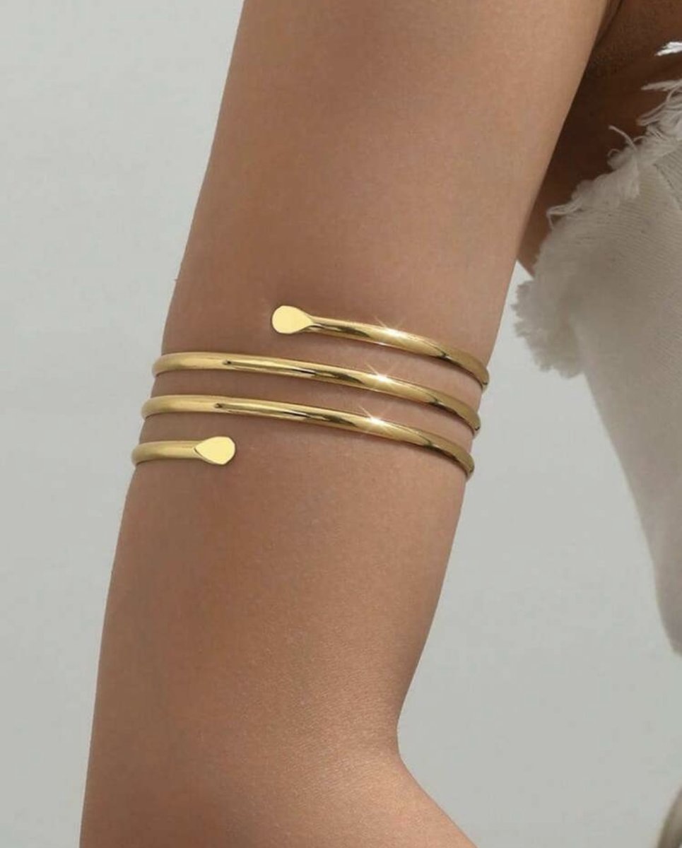 Armband - bovenarmband - armmanchet - armband met slangendesign - belly chain - sieraden - armband mannen - festival - sjaaltje - ketting - armband - armband dames - enkelbandje - sjaal - ventilator - powerbank - handchain - handketting - pride