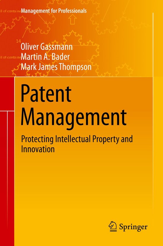 Patent Management - cover