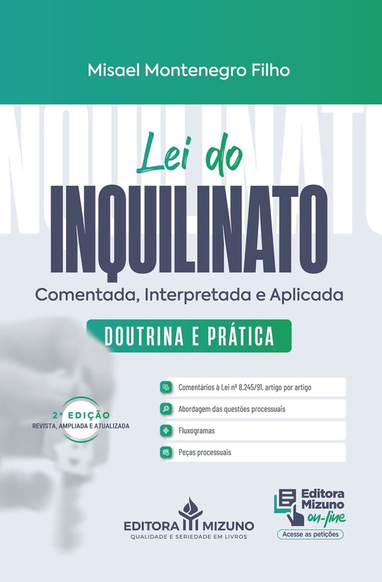 Lei do Inquilinato Comentada, Interpretada e Aplicada - Dout ... - cover