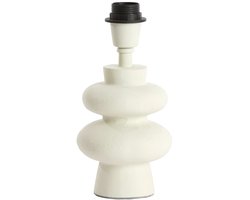 Light & Living Tafellamp Olona - Wit - Ø13cm - Modern - Woonkamer - Slaapkamer