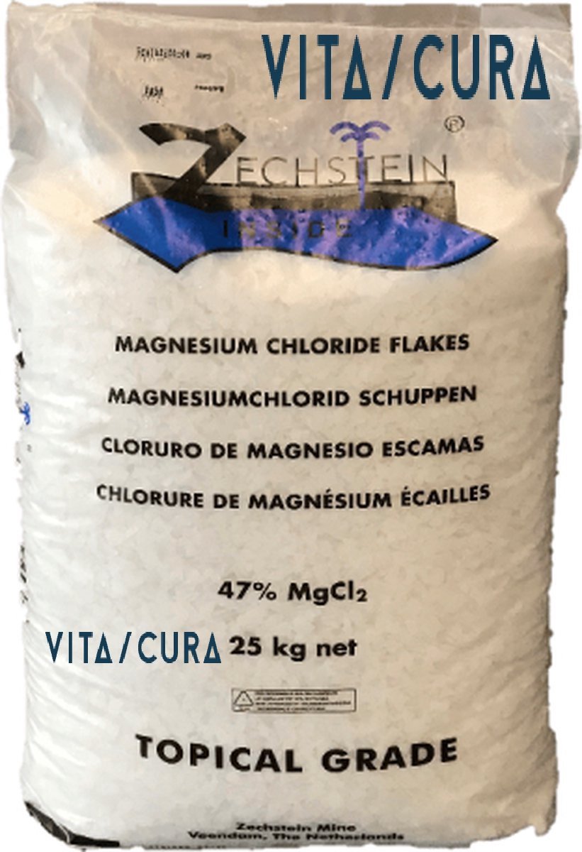 Goedkoopste VitaCura® Magnesium Flakes - Kristallen 25 kilo