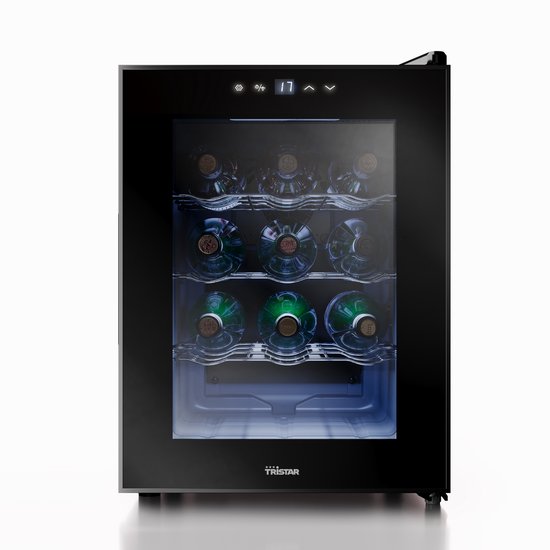 Tristar WR-7511 - Wijnkoelkast 12 Flessen - Wijnklimaatkast - Tristar - €199,99