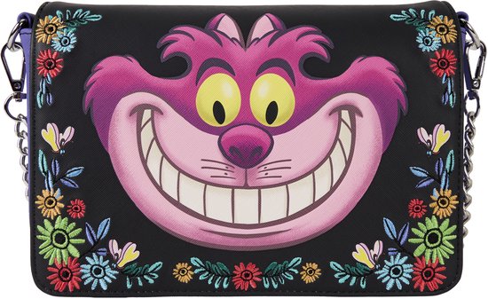 Disney Loungefly Crossbody Bag Cheshire Cat Alice in Wonderland