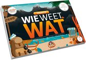 White Goblin Games - Wie Weet Wat: Vakantie - Partyspel - 2 tot 10 spelers - Speelt snel en de uitleg is nóg sneller - Wie Weet Wat speel je altijd, met iedereen en overal - Ideaal cadeau