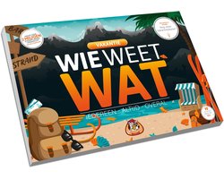 White Goblin Games - Wie Weet Wat: Vakantie - Partyspel - 2 tot 10 spelers - Speelt snel en de uitle