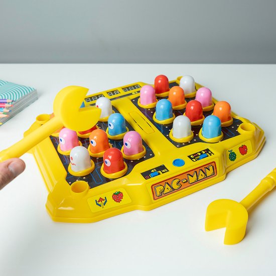 Foto: Pac man smash a ghost spel 2 spelers arcade hamer spel met geluid scorebord