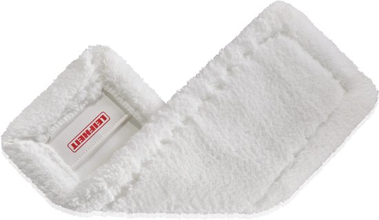 Pad microfibre blanc Leifheit Super Duster XL, plié.
