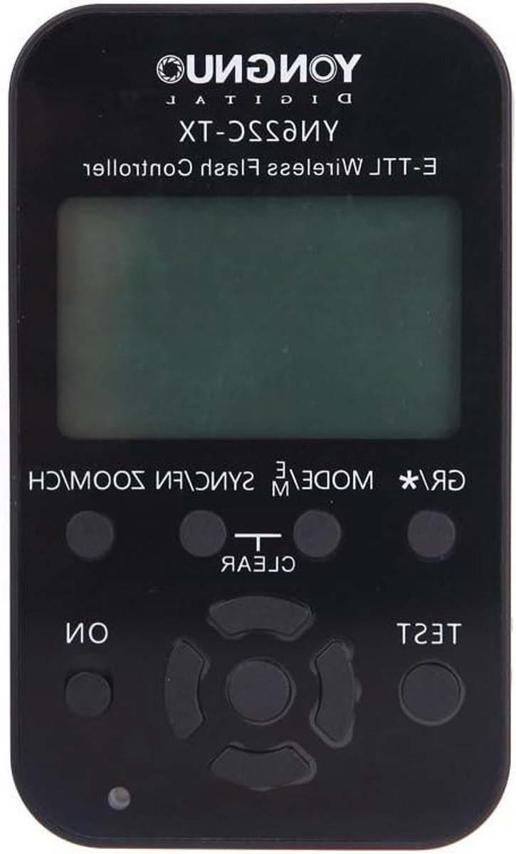 Allecto Plus - Draadloze flitstrigger en transceiver voor Canon camera's met E-TTL functionaliteit. Innovatieve YN-622C-TX voor het regelen van flitslicht.