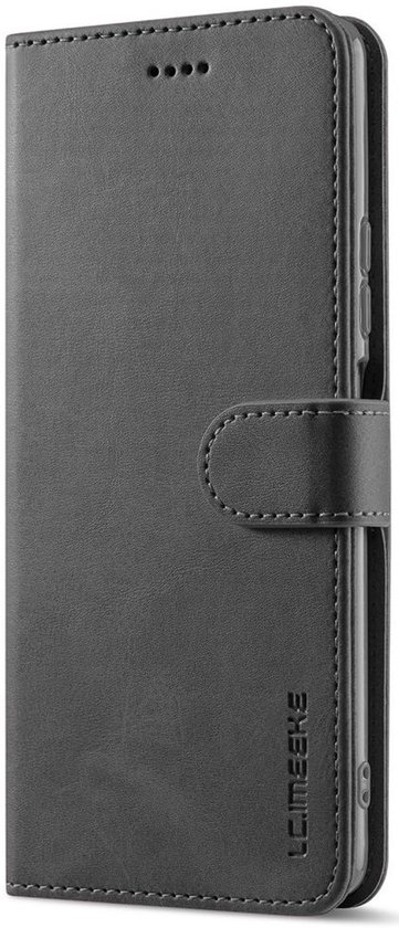 LC.IMEEKE Coque Portefeuille Xiaomi Redmi Note 11/11S Zwart