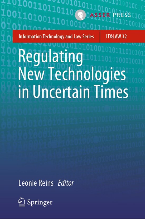 Information Technology and Law Series32- Regulating New Tech ... - cover