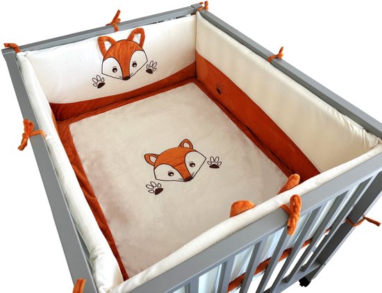 Renard - Bordure de parc - Bordure de parc - 340x30 cm - peluche douce