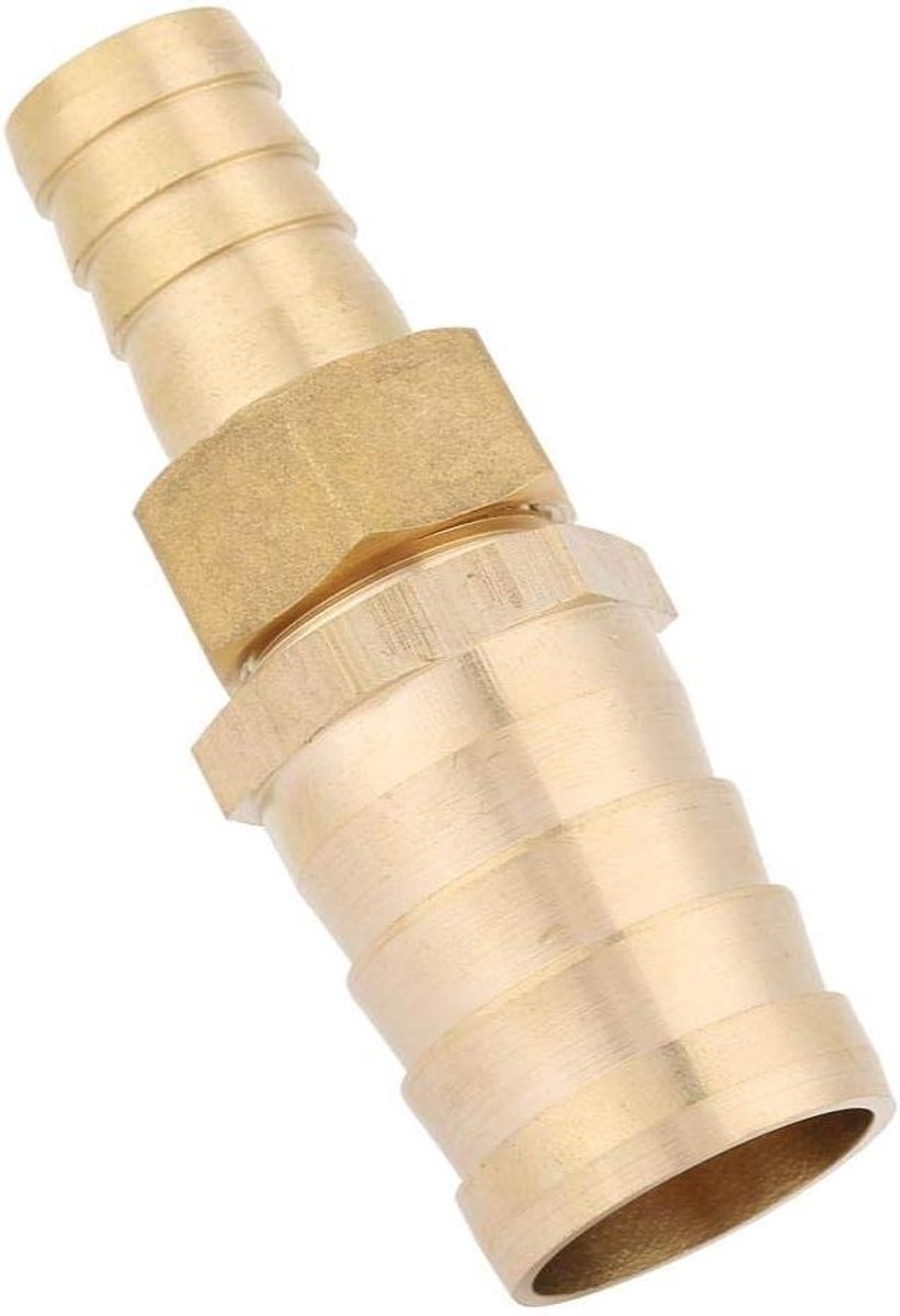 Allecto Plus - Barbed Reducing Bushing Vrouwelijke Draad Buis Connector Adapter 16-25mm - Metaalbewerkingsslang fitting