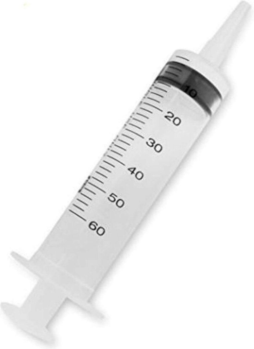 Goedkoopste Spuit - Spuiten - Injectiespuit - Doseerspuit - Injectiespuit Zonder Naald - 50ml - 5 Stuks