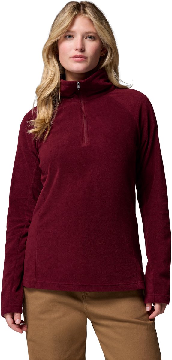 Columbia Glacial™ IV 1/2 Zip Dames Outdoortrui Rich Wine