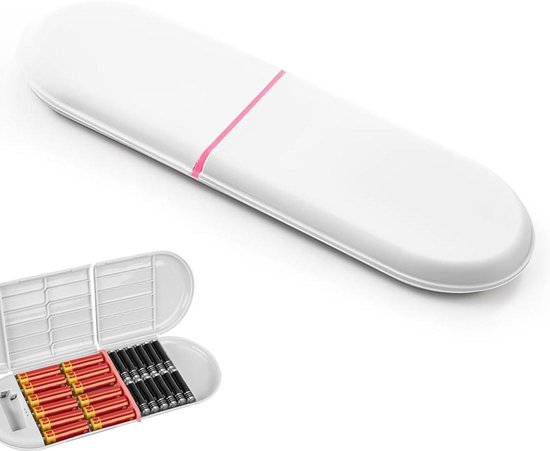 Linkidea opslagcontainer voor harde batterijen, organizerbox met tester