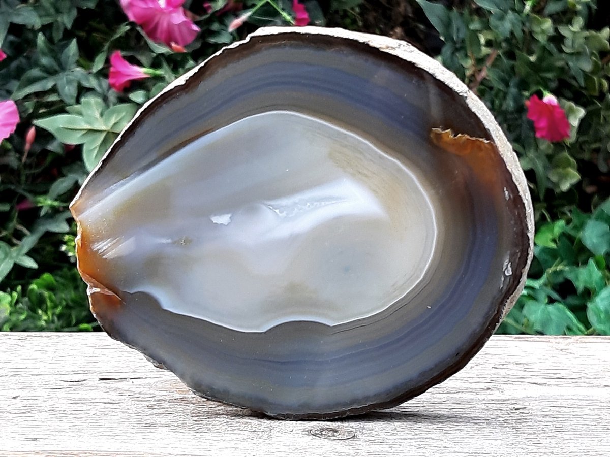 Agaat schijf - 433 gram
