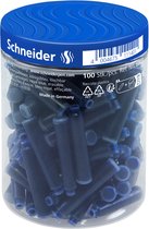 Schneider inktpatronen - container à 100 stuks - koningsblauw - S-6803
