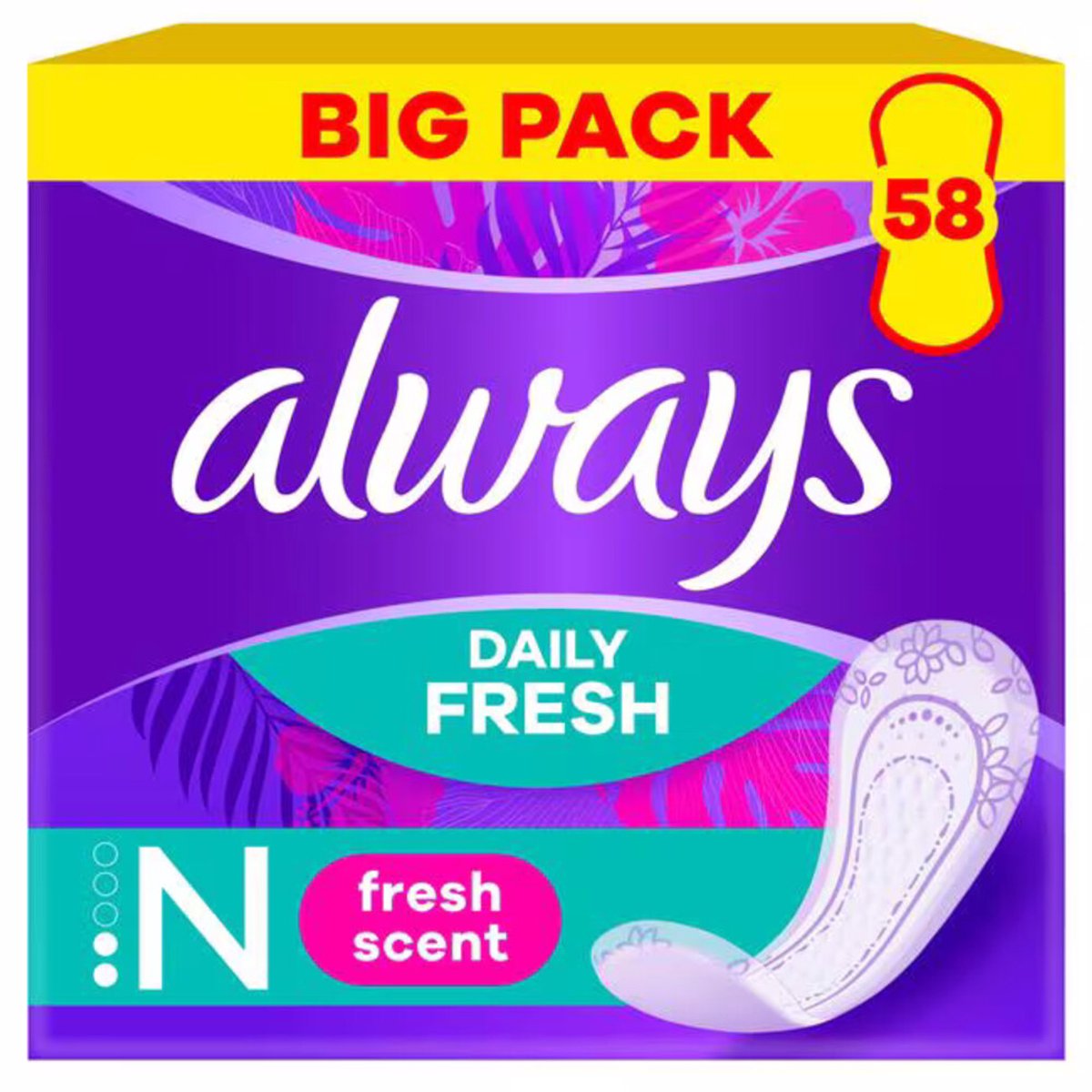 Goedkoopste Always - Fresh Normal - Voordeelpak