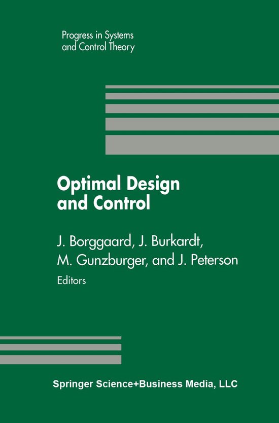 Optimal Design and Control - cover