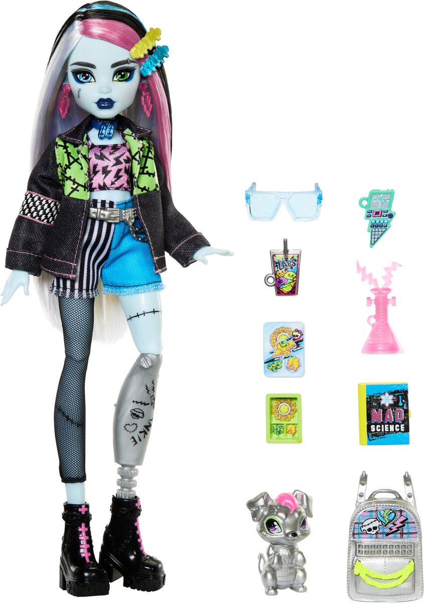 Monster High Frankie Stein - Modepop — afbeelding 13
