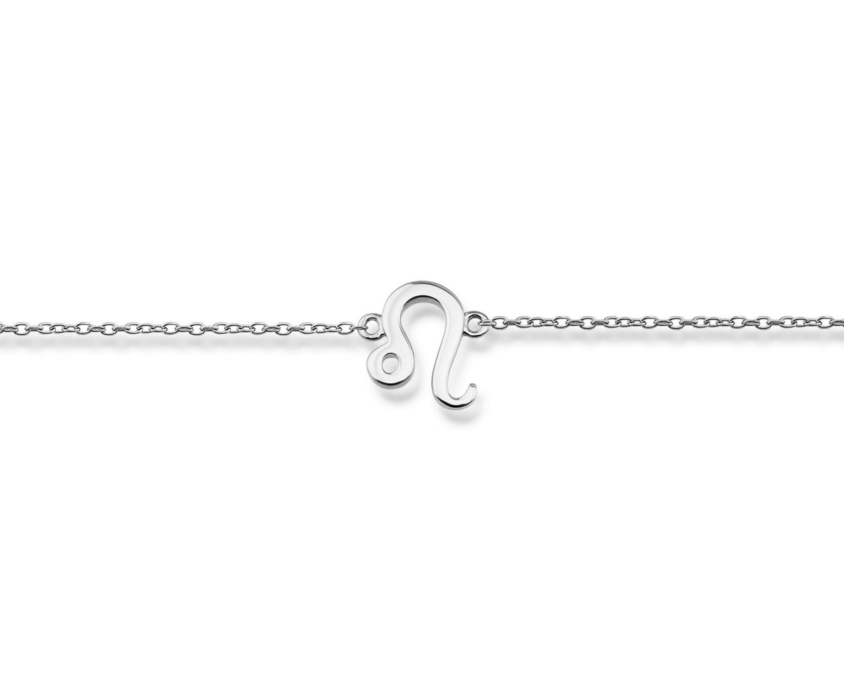 Leeuw Armband Zilver Zodiac ZB008S