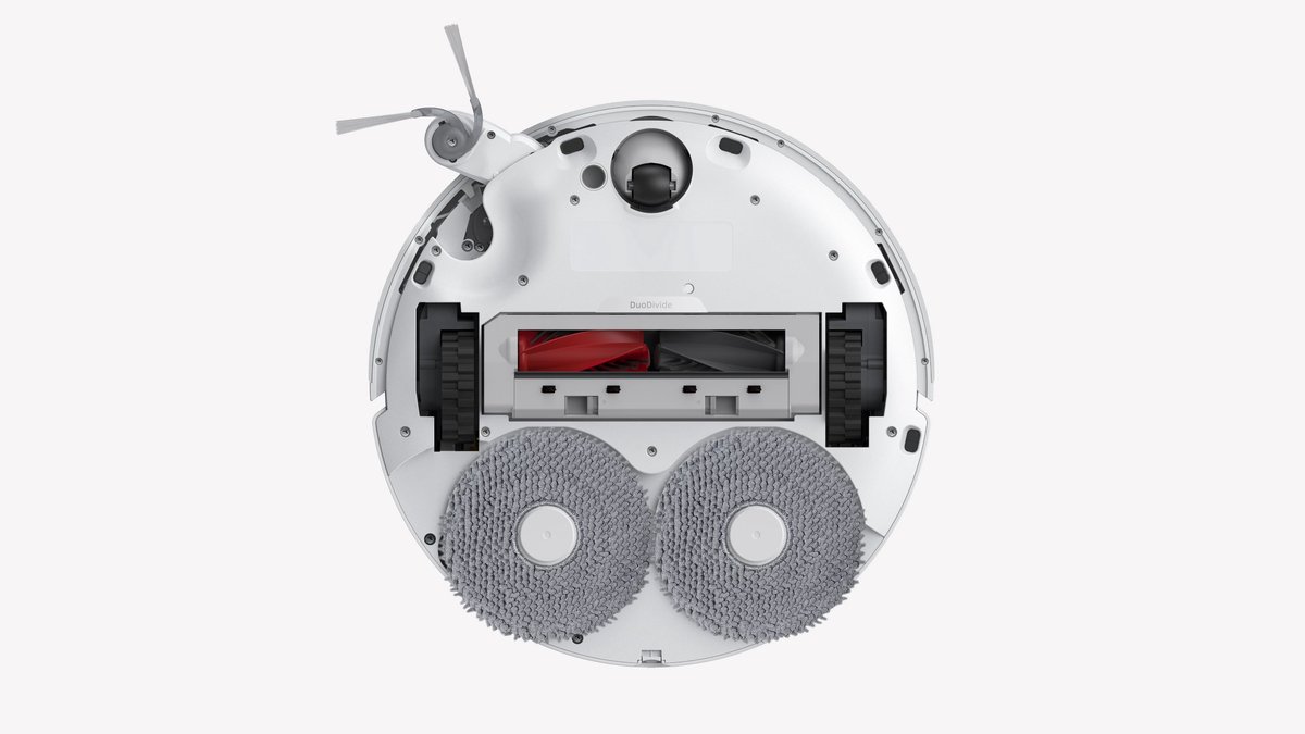 Afbeelding 3 van Roborock Qrevo Curv White – Robotstofzuiger met Dweilfunctie, 18.500 Pa Zuigkracht, Zelfreinigend Dock & AI-Navigatie