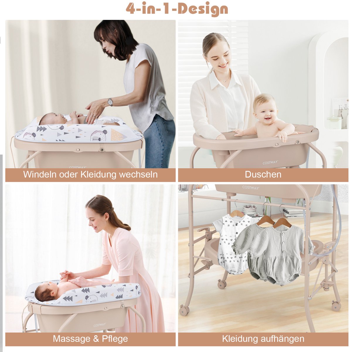 Costway - Metaal - Baby - Slaapkamer - Kasten kopen? | Korting tot