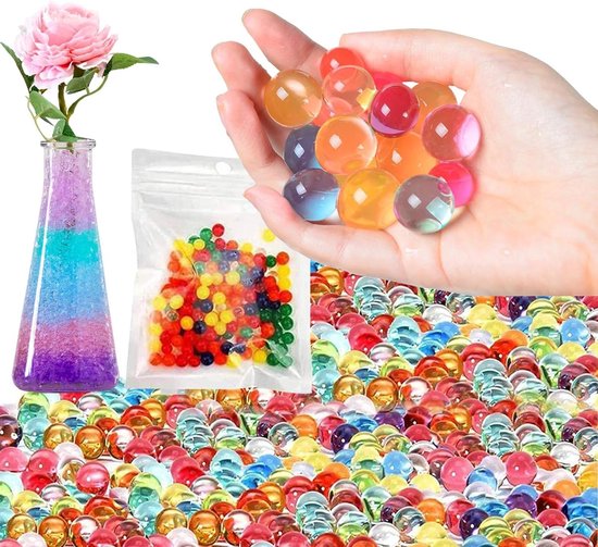 YESLUSY Waterparelset – 4800 Kralen, 24 Kleuren, Niet-giftig, Met Accessoires, Voor Kinderen Vanaf 4 Jaar