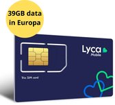 39GB databundel XL binnen Europa met Lyca Mobile | HOTSPOT | 30 dagen vakantie bundel XL