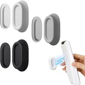 Support De Télécommande Magnétique En Silicone, Double Aimant N52 Sans Percage Pour Surfaces Planes Et Courbes Usage Universel 97085459