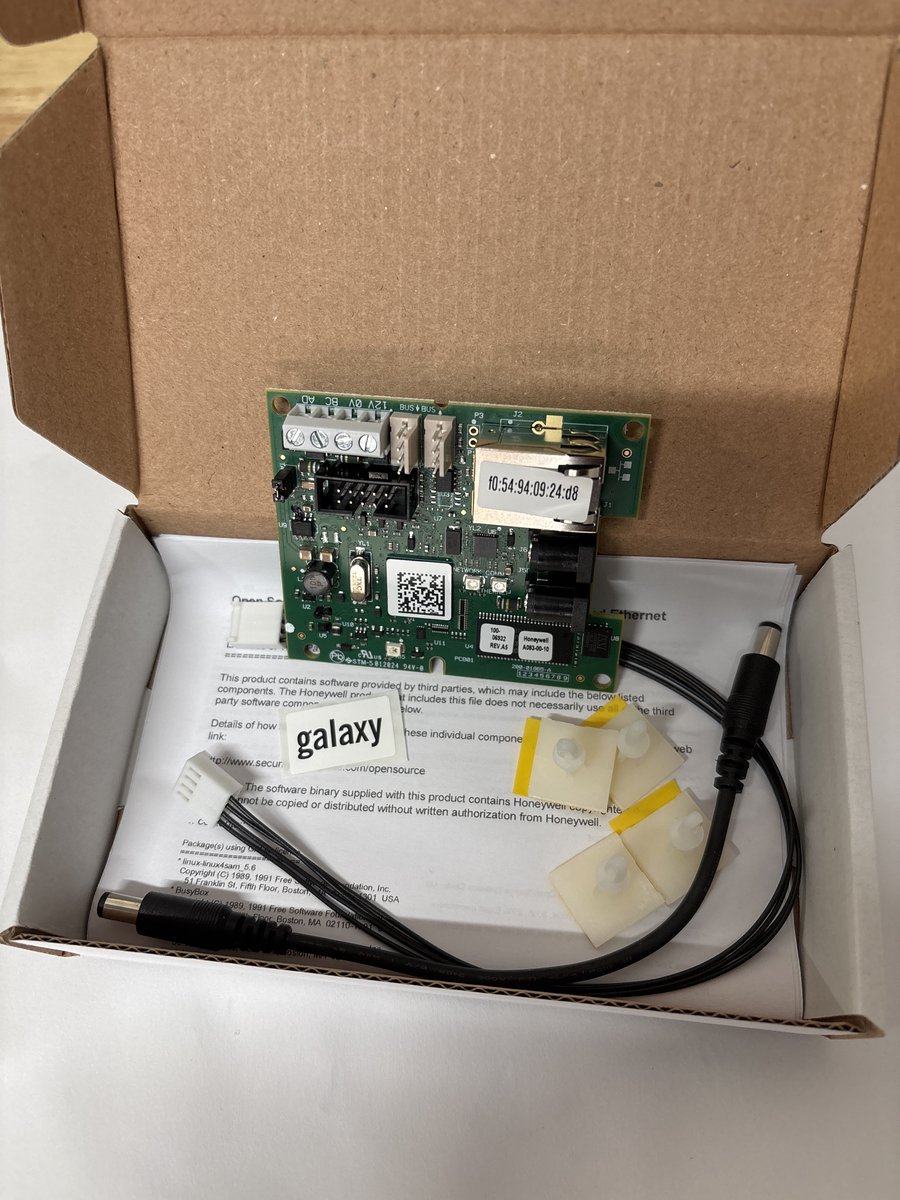 Galaxy Flex3 A083-00-10 Ethernet Module voor de Galaxy Flex 3 alarmsysteem