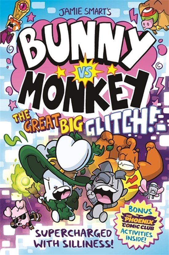Bunny vs Monkey 10: The Great Big Glitch - cover