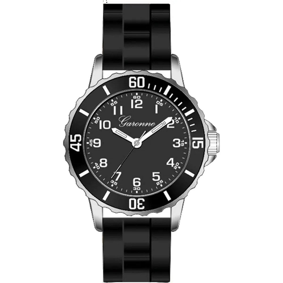 GARONNE KIDS 5ATM 30MM BLACK KQ13Q477