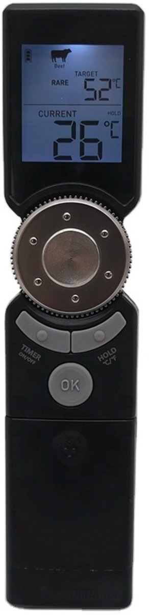 Tools4grill draadloze vlees - bbq - thermometer Bluetooth - Nederlandstalige app