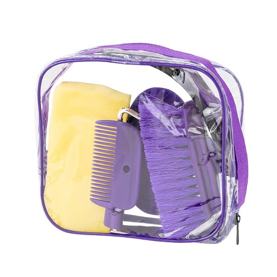 HB Showtime - Set de toilettage - Kit de toilettage - 8 Pièces - Violet