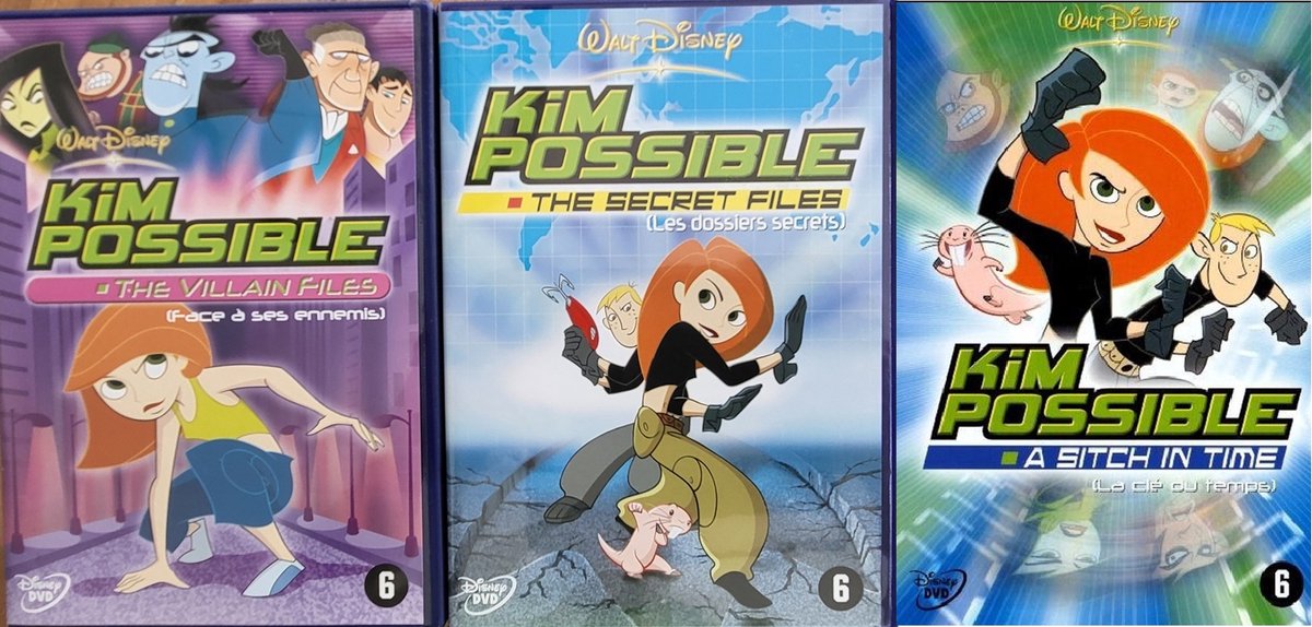 Kim Possible: The Secret Files en the Villain Files en A