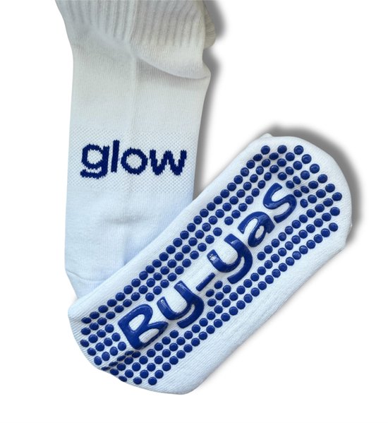 Glow by Yas - Amsterdam pilates grip sokken van Merkloos — afbeelding 2