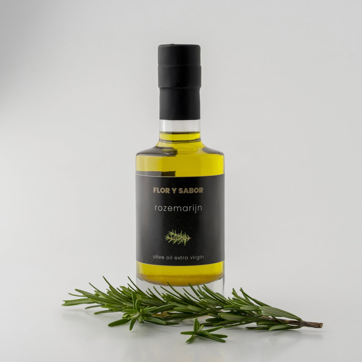 Flor y Sabor extra virgin olijfolie 'rozemarijn' - 500ml fles