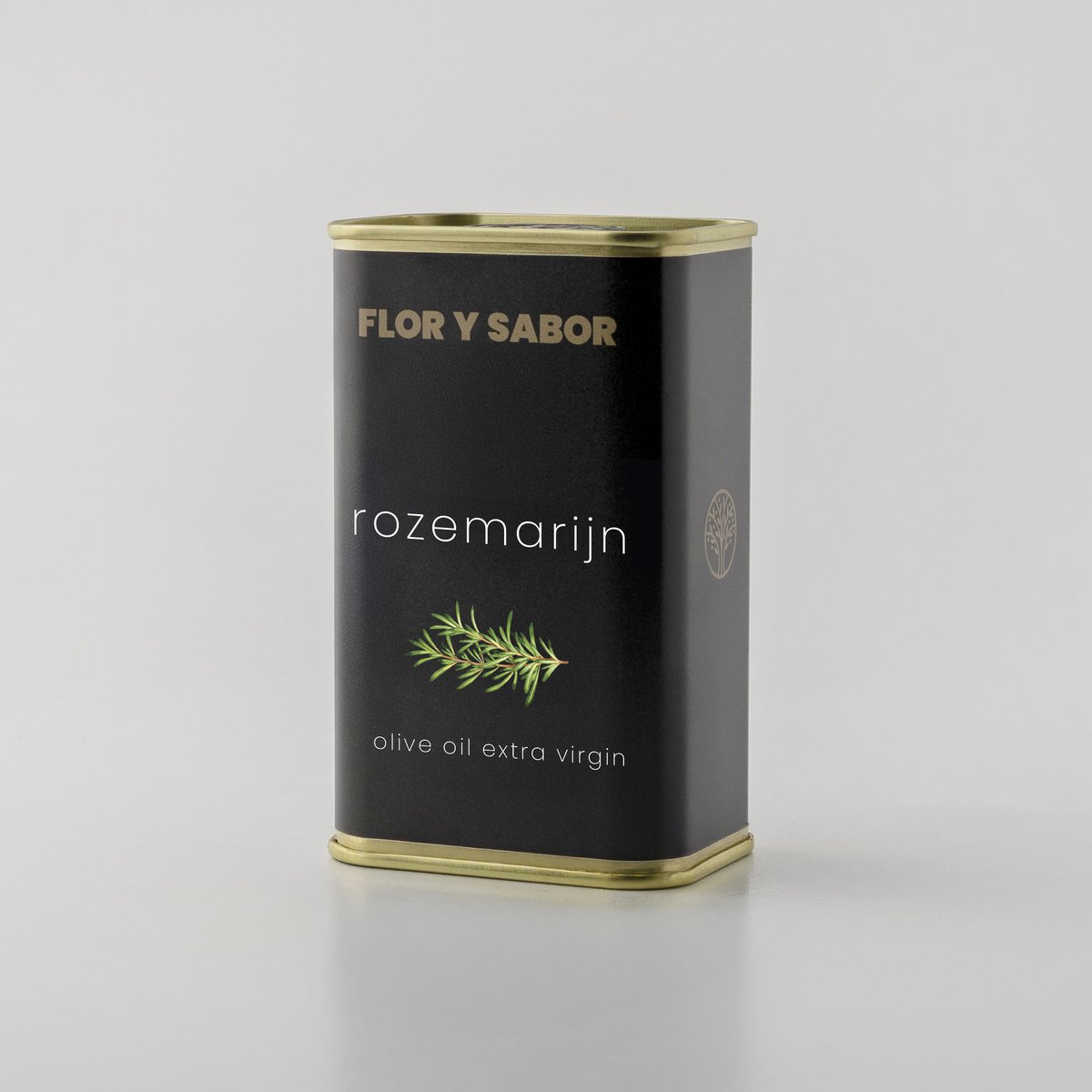 Flor y Sabor extra virgin olijfolie 'rozemarijn' - 250ml blik