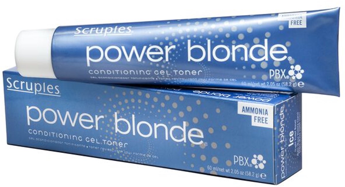 Power Blonde Conditioning Gel Toner - Cream - Scruples