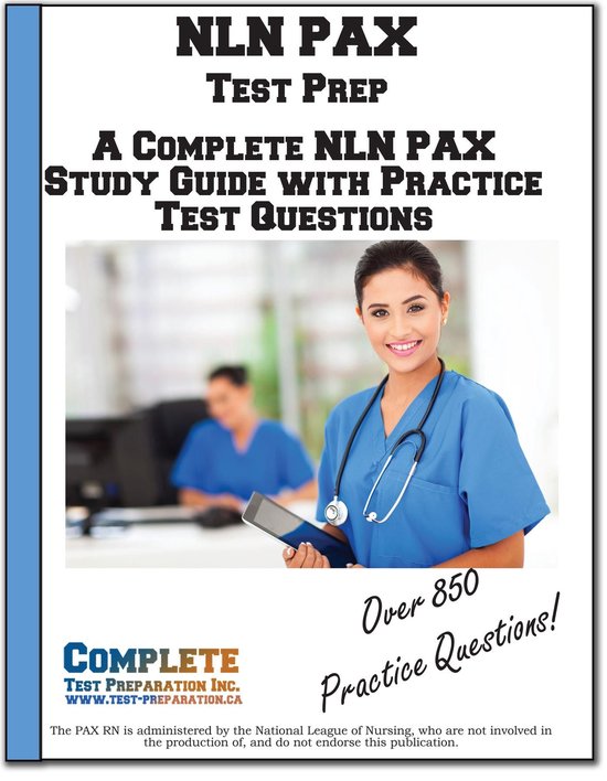 NLN PAX Test Prep - cover