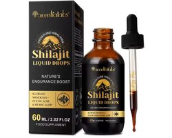 Acentialabs Shilajit druppels - mineralen voor energie en vitaliteit - 85+ vitaminen
