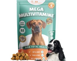 K9 Laboratories Multivitamine - Supplement Hond - 60 stuks - 10 in 1 Vitamine - Verhoogt de Weerstand - Ondersteunt het Immuunsysteem - Senior