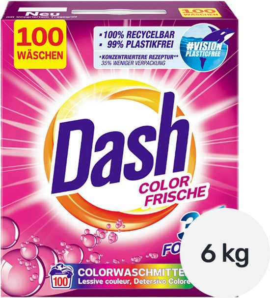 Dash Poudre à laver Color Frische 100 lavages