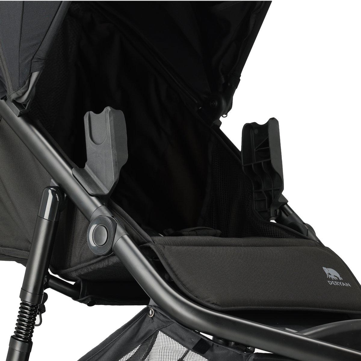 Deryan Bolt Kinderwagen autostoel Adapter - Voor Maxi Cosi /Cybex/Nuna – foto 4