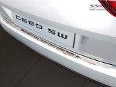 Avisa RVS Achterbumperprotector passend voor Kia Ceed III SW 2018- 'Ribs'
