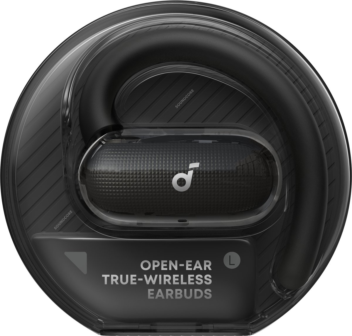 Soundcore V40i by Anker, open-ear hoofdtelefoon, kristalhelder ontwerp, 4 verstelbare standen voor een goede pasvorm in elk oor, 2x diepere bas, IP55, 21 uur afspeeltijd, duidelijke AI-gesprekken, Bluetooth 5.4, app-bediening — afbeelding 7