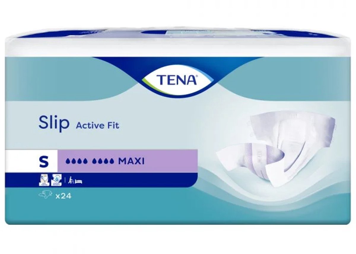 Tena Slip Active Fit Maxi Small - 3 pakken van 24 stuks